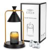Marycele Candle Warmer Lamp, Electric Candle Lamp Warmer, Gifts for Mom, Bedroom Home Decor Dimmable Vintage Wax Melt Warmer for Scented Wax with 2 Bu